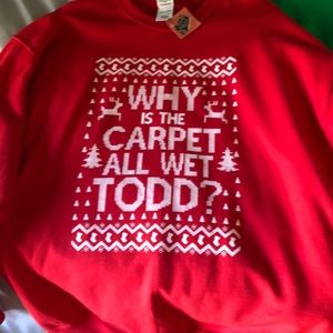 Christmas vacation themed his/hers sweatshirts